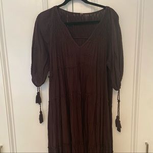 Free People Celestial Skies Midi Dress